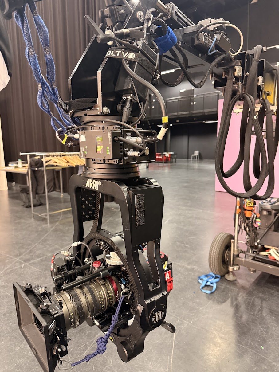 ARRI Remote Head mit Objektiv in Nahaufnahme